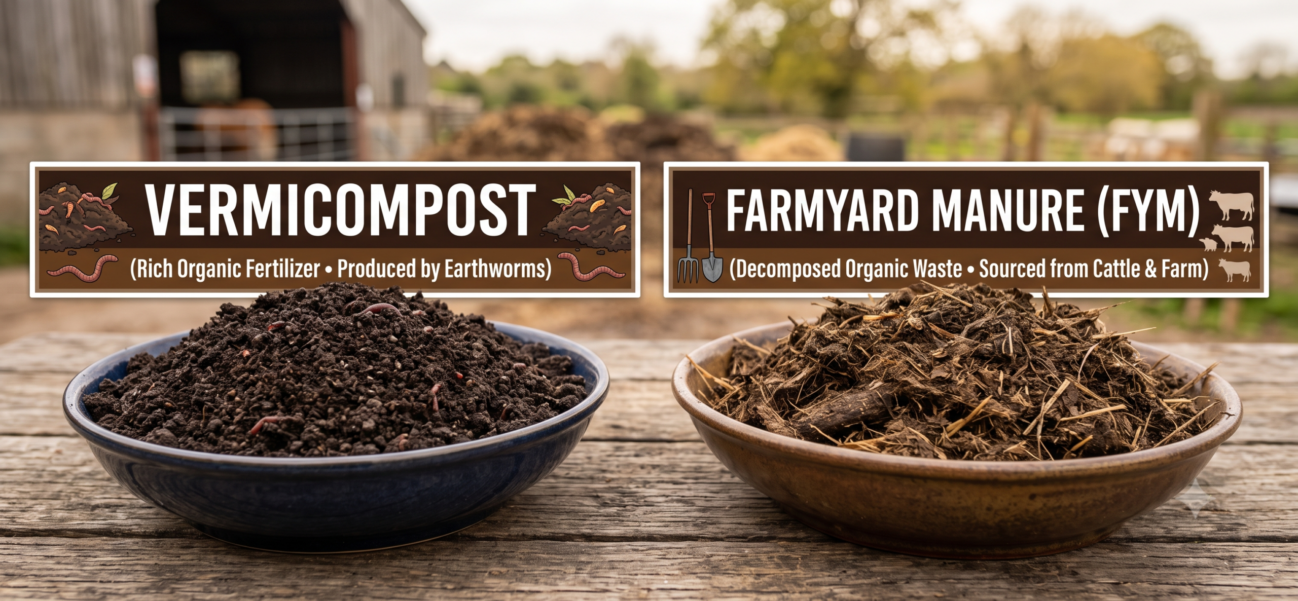 Vermicompost Vs FYM